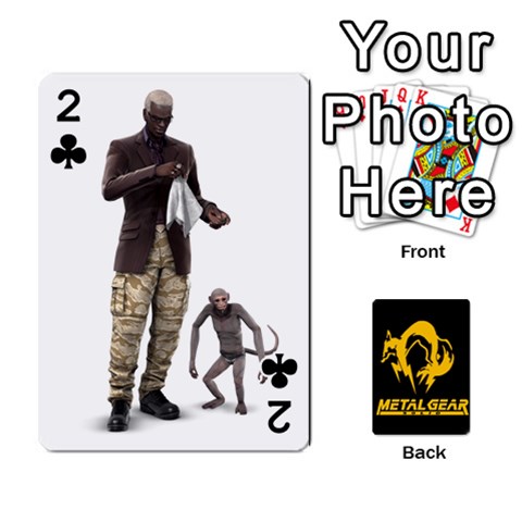 Poker Metal Gear Solid By Rubén Front - Club2