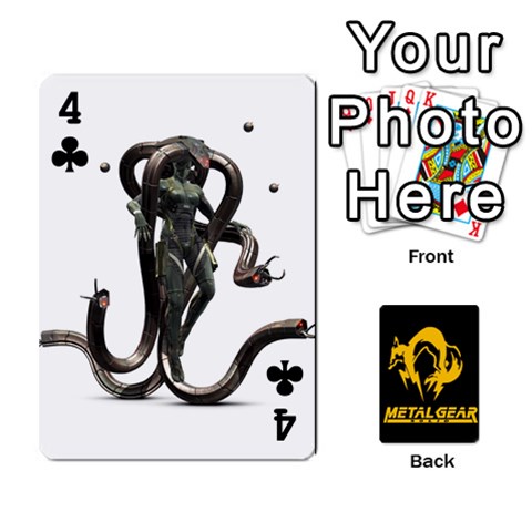 Poker Metal Gear Solid By Rubén Front - Club4