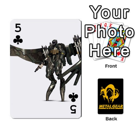 Poker Metal Gear Solid By Rubén Front - Club5