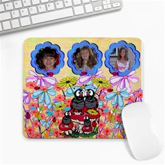 ladybug family mousepad - Collage Mousepad