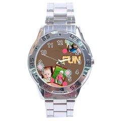 fun - Stainless Steel Analogue Watch fun - Stainless Steel Analogue Watch