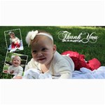 thank you card - 4  x 8  Photo Cards