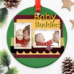 baby - Round Ornament (Two Sides)