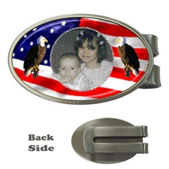 Patriotic money clip - Money Clip (Oval)