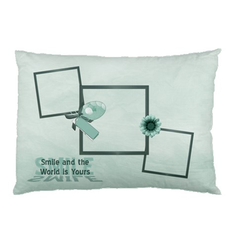 Watch Me Grow Boy Pillowcase 1 By Lisa Minor 26.62 x18.9  Pillow Case