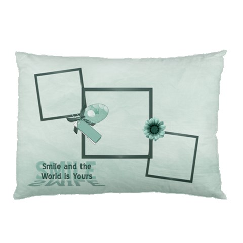Watch Me Grow Boy Pillowcase 1 By Lisa Minor 26.62 x18.9  Pillow Case