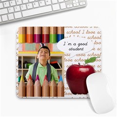 I m a good student - Large Mousepad