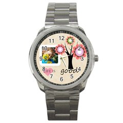 life is good - Sport Metal Watch