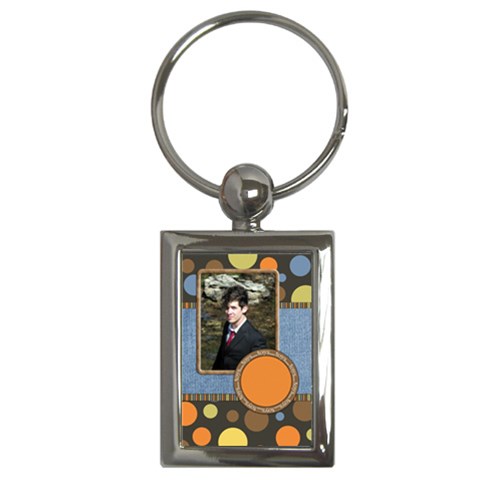 Basically Boy Keychain 1 By Lisa Minor Front