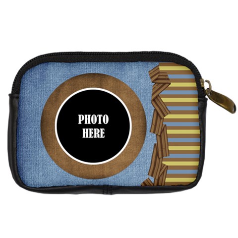 Basically Boy Camera Bag 1 By Lisa Minor Back