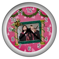 SimplyChristmas Vol1 - Wall Clock (Silver) 