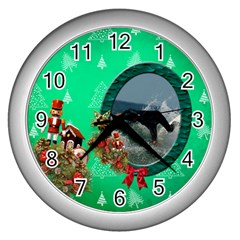 SimplyChristmas Vol1 - Wall Clock (Silver) 