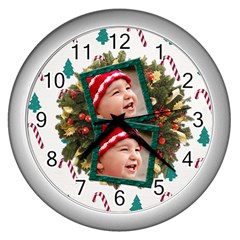 SimplyChristmas Vol1 - Wall Clock (Silver) 