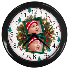 SimplyChristmas Vol1 - Wall Clock(Black)  - Wall Clock (Black)