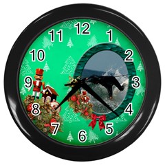 SimplyChristmas Vol1 - Wall Clock(Black)  - Wall Clock (Black)