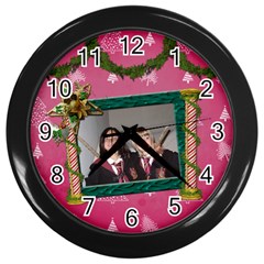 SimplyChristmas Vol1 - Wall Clock(Black)  - Wall Clock (Black)
