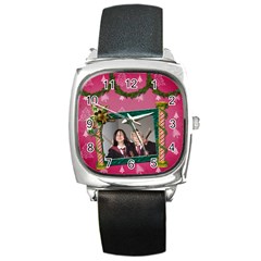 SimplyChristmas Vol1 - Square Metal Watch 