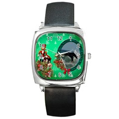 SimplyChristmas Vol1 - Square Metal Watch 