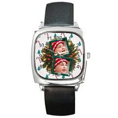 SimplyChristmas Vol1 - Square Metal Watch 