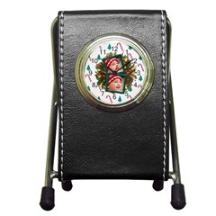 Simplychristmas Vol1 - Penholder Desk Clock 