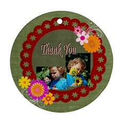 thank you - Ornament (Round)