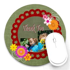 thank you - Round Mousepad