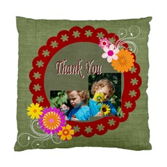 thank you - Standard Cushion Case (One Side)