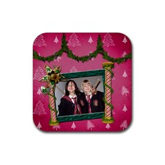 SimplyChristmas Vol1 - Rubber Square(4pack)  - Rubber Square Coaster (4 pack)