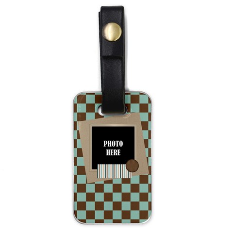 Watch Me Grow Boy Luggage Tag 1 By Lisa Minor Front