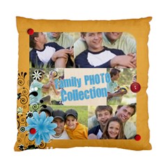 family - Standard Cushion Case (One Side)