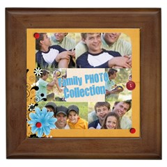 family - Framed Tile