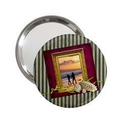 ShabbyChristmas Vol1 - Handbag Mirror  - 2.25  Handbag Mirror