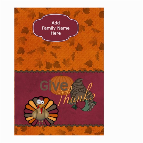 Give Thanks Garden Flag By Bitsoscrap Front