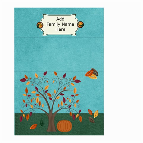 Autumn Tree Garden Flag By Bitsoscrap Front