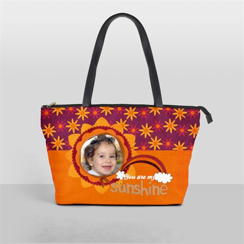 Autumn Rainbow Shoulder Handbag (2sides) By Mikki Front