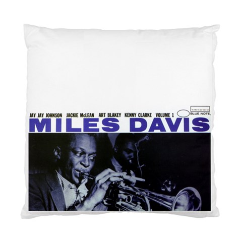 Miles Davis Pillow By Davis Mcpherson Front