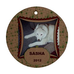 Sasha2 - Ornament (Round)