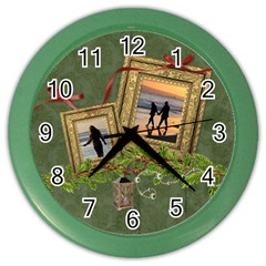 ShabbyChristmas Vol1 - Color Wall Clock 