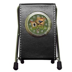 Shabbychristmas Vol1 - Penholder Desk Clock 