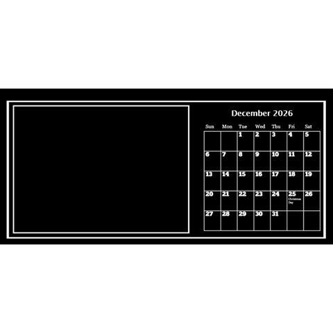 My Perfect Desktop Calendar 11x5 By Deborah Dec 2026
