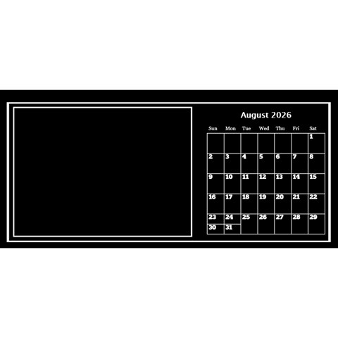 My Perfect Desktop Calendar 11x5 By Deborah Aug 2026