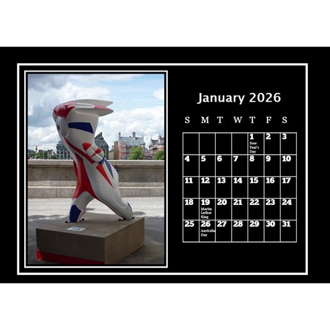 My Perfect Desktop Calendar (8 5x6) By Deborah Jan 2026