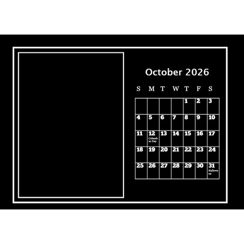 My Perfect Desktop Calendar (8 5x6) By Deborah Oct 2026