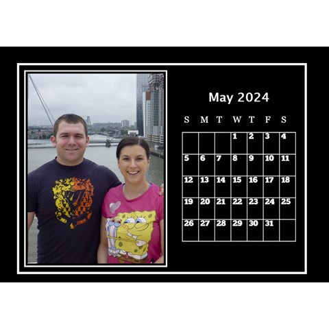 My Perfect Desktop Calendar (8 5x6) By Deborah May 2024