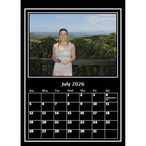 My Perfect Desktop Calendar (6x8 5) By Deborah Jul 2026