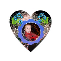 Fireworks Heart magnet - Magnet (Heart)