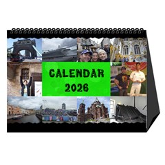 Our travels Desktop 8.5x6  Calendar - Desktop Calendar 8.5  x 6 