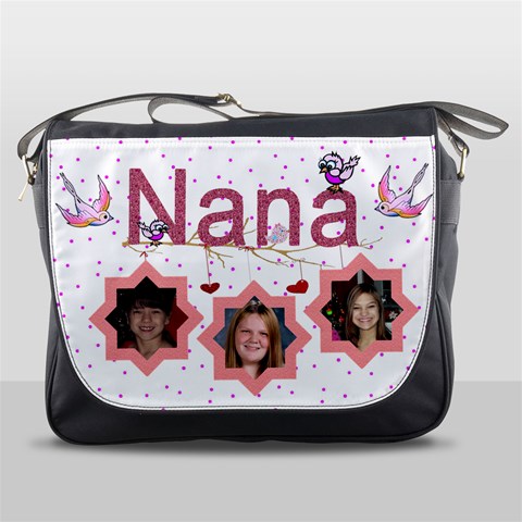 Nana Messenger Bag By Kim Blair Front