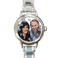 LUV U! - Round Italian Charm Watch