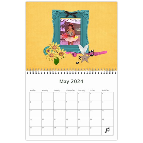 Wall Calendar (11 X 8 5) May 2024